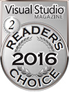 HelpNDoc Silver Award at the 2016 Visual Studio Magazine Readers Choice