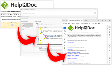 L'outil de création d'aide HelpNDoc version 9.1 présente des fonctionnalités révolutionnaires en matière de contenu dynamique