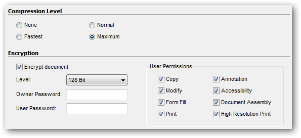 Encriptación PDF y configuración avanzada de visor disponibles en HelpNDoc 2.2