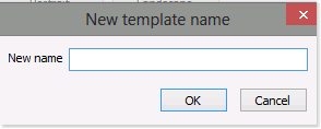 Choose a unique template name