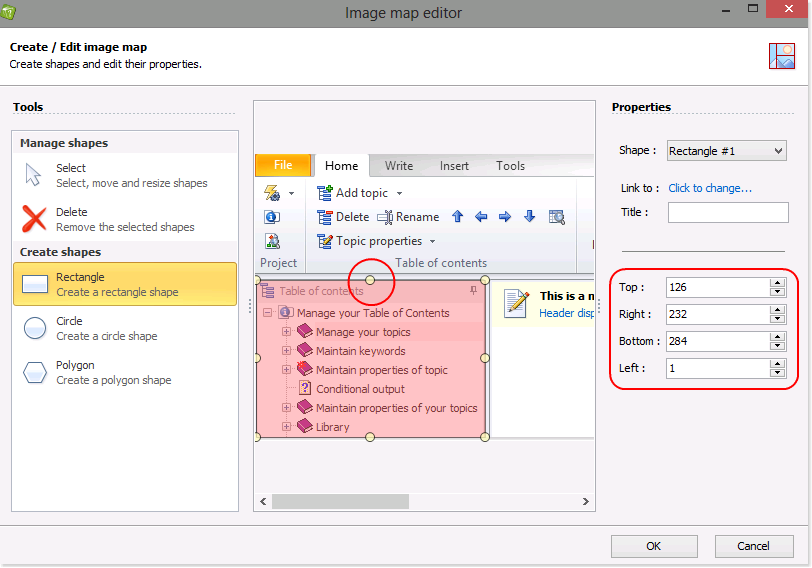 How to create an image map