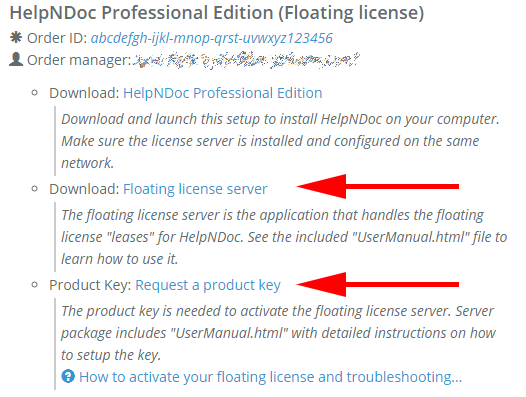 Download floating license server