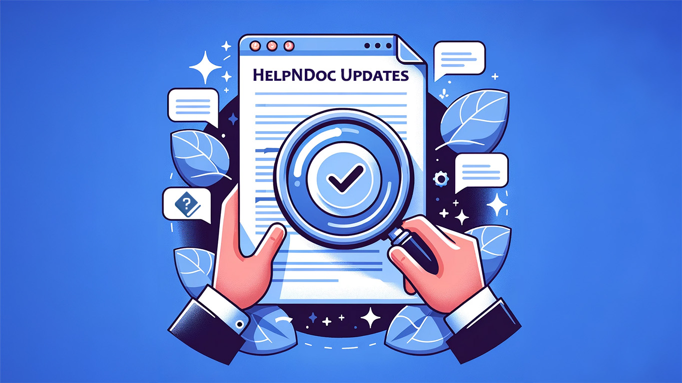 Liste der HelpNDoc-Updates