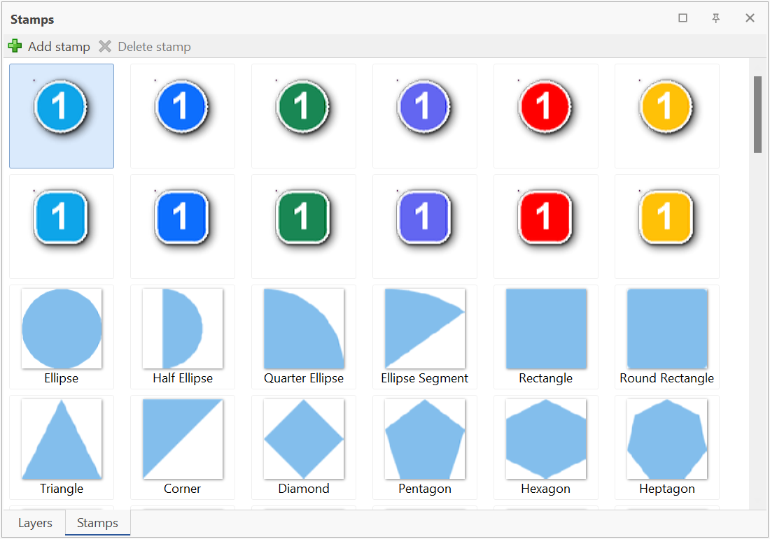 Image Editor's Stamp Panel [stamp]