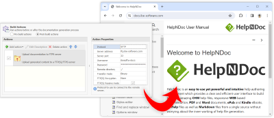 New FTP Actions, Improved PDFs, Overridden Library Items, and More in HelpNDoc 9.0