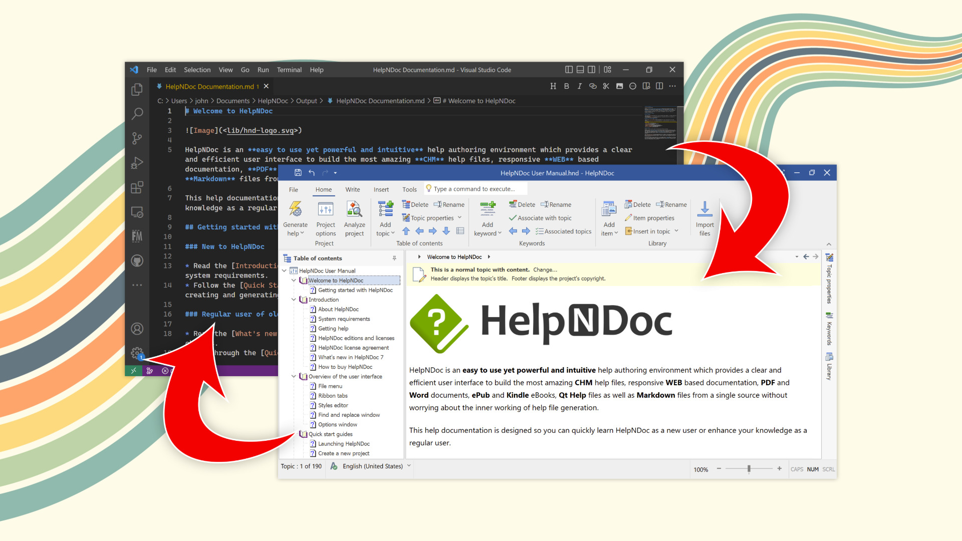 Soporte Markdown: importa y exporta documentos Markdown [v7]