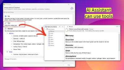 Agents IA actifs, multitâche non modale et outils de navigation améliorés dans HelpNDoc 10.2