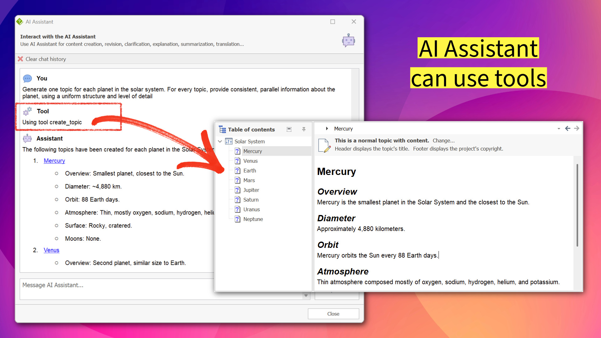 AI Assistant Tools Calling [tools]