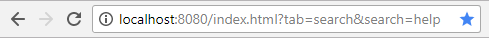 HTML custom URL