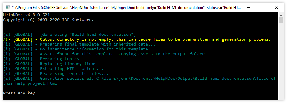 How to schedule automated user documentation generation ? How to schedule automated user documentation generation ?