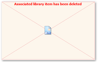 El ítem de biblioteca asociado ha sido eliminado